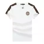 versace jeans hommes t-shirt v601 polo embroidery blanc